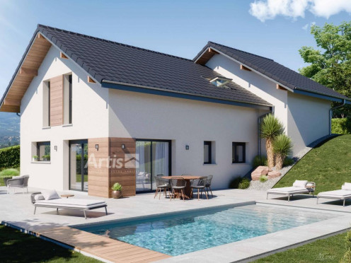 Maison neuve à  Césarches (73200), 5 pièces