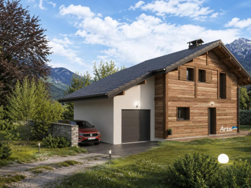Maison neuve à  Samoëns (74340), 5 pièces