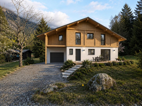 Maison neuve à  Chamonix-Mont-Blanc (74400), 5 pièces