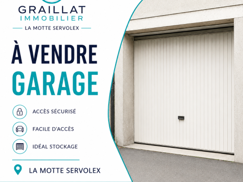 Garage à La Motte-Servolex (73290),  pièces