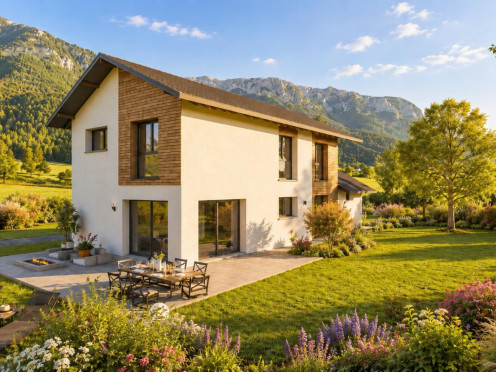 Maison neuve à  Saint-Jorioz (74410), 6 pièces