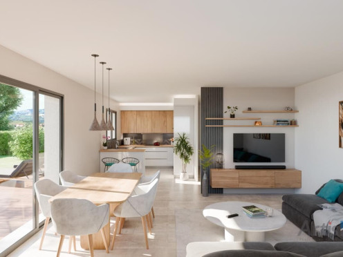 Maison neuve à  Magland (74300), 4 pièces