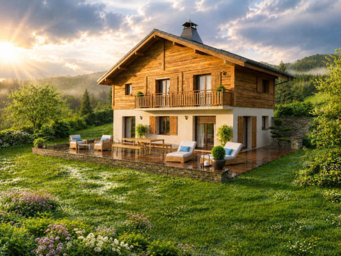 Maison neuve à  Sallanches (74700), 5 pièces