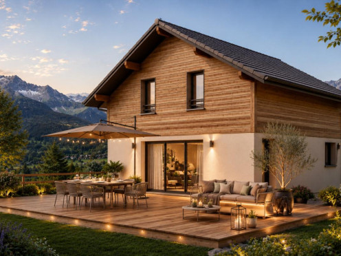 Maison neuve à  Villard (74420), 5 pièces
