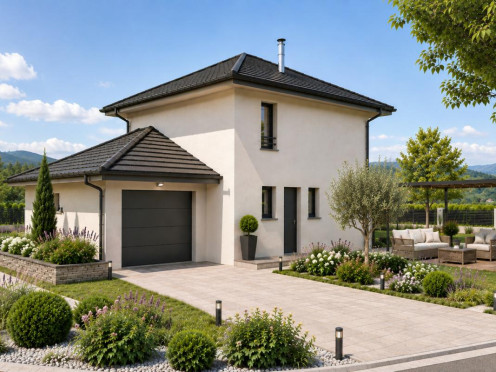 Maison neuve à  Marcellaz (74250), 5 pièces
