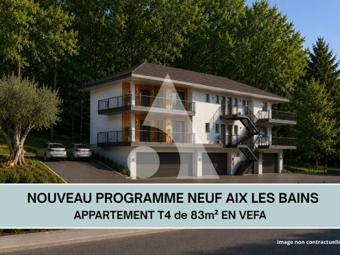 Appartement à  Aix-les-Bains (73100), 4 pièces