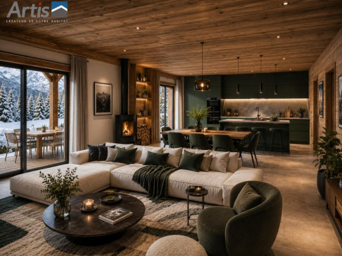 Maison neuve à  Samoëns (74340), 5 pièces