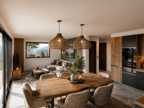 Maison neuve à  Villard (74420), 5 pièces