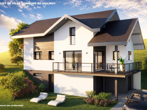 Maison neuve à  Sillingy (74330), 6 pièces