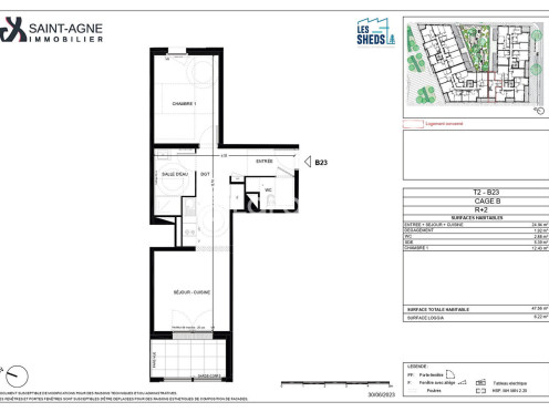 Appartement à  Chambéry (73000), 2 pièces