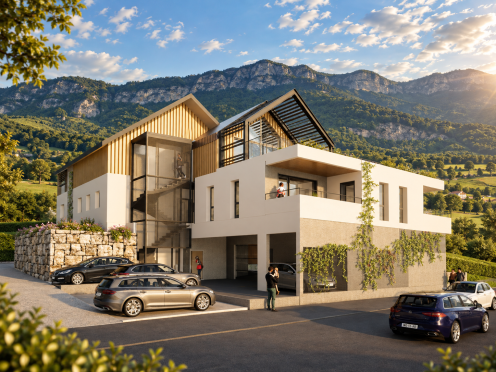 Appartement à  Mouxy (73100), 4 pièces