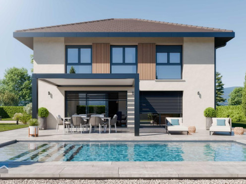 Maison neuve à  Prévessin-Moëns (01280), 5 pièces