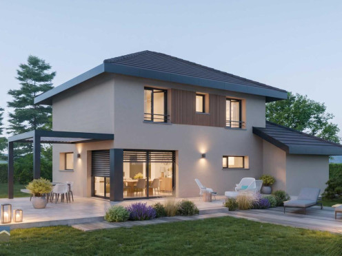 Maison neuve à  Marcellaz (74250), 5 pièces