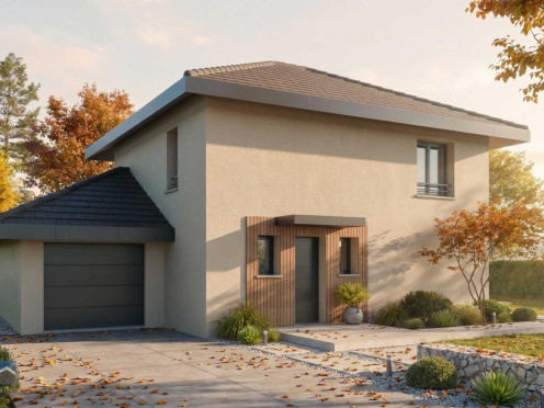 Maison neuve à  Metz-Tessy (74370), 5 pièces