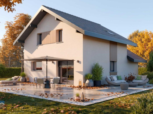 Maison neuve à  Chaumont (74270), 4 pièces