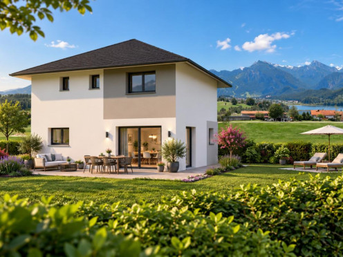 Maison neuve à  Chens-sur-Léman (74140), 4 pièces