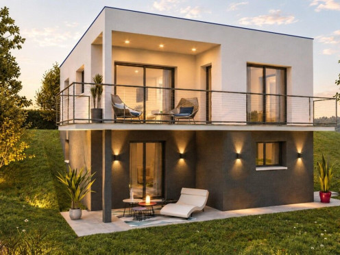 Maison neuve à  Sonnaz (73000), 5 pièces