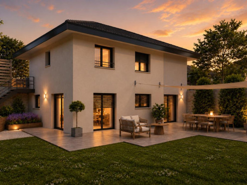 Maison neuve à  Metz-Tessy (74370), 5 pièces