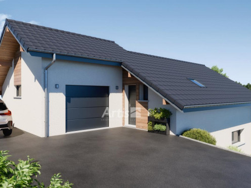 Maison neuve à  Menthonnex-en-Bornes (74350), 5 pièces