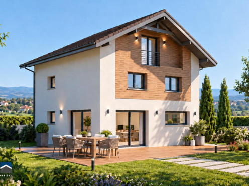 Maison neuve à  Crozet (01170), 5 pièces