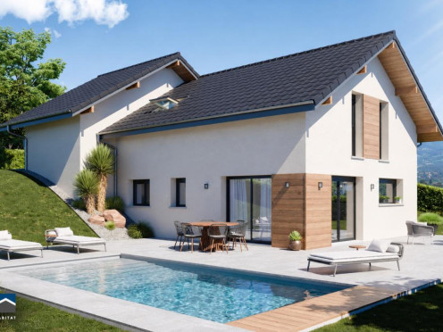 Maison neuve à  Challex (01630), 4 pièces