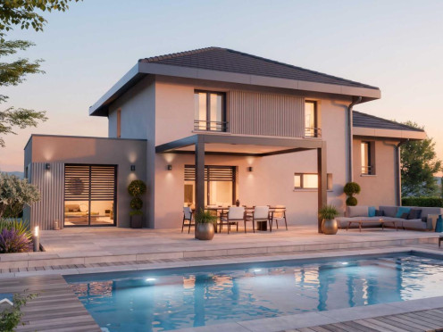 Maison neuve à  Vétraz-Monthoux (74100), 6 pièces