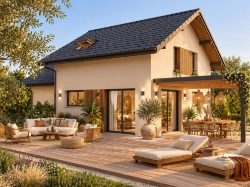 Maison neuve à  Vétraz-Monthoux (74100), 5 pièces