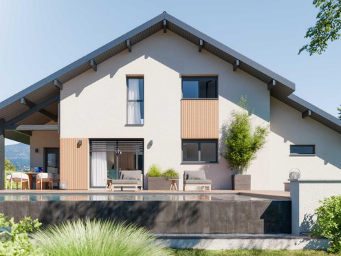Maison neuve à  Pers-Jussy (74930), 5 pièces