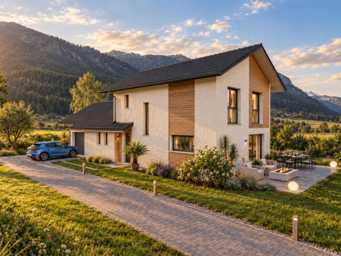 Maison neuve à  Saint-Jorioz (74410), 6 pièces