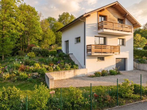 Maison neuve à  Ville-en-Sallaz (74250), 5 pièces