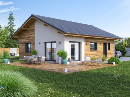 Maison neuve à  Magland (74300), 3 pièces