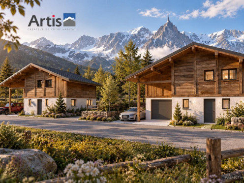 Maison neuve à  Chamonix-Mont-Blanc (74400), 4 pièces
