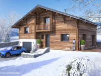 Maison neuve à  Saint-Gervais-les-Bains (74170), 6 pièces
