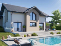 Maison neuve à  Saint-Martin-Bellevue (74370), 5 pièces