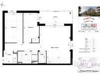 Appartement à  Cognin (73160), 3 pièces