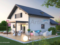 Maison neuve à  Saint-Ferréol (74210), 5 pièces