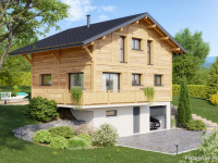 Maison neuve à  Morillon (74440), 5 pièces