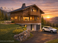 Maison neuve à  Morillon (74440), 4 pièces