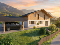Maison neuve à  Saint-Gervais-les-Bains (74170), 5 pièces