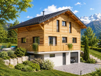 Maison neuve à  Chamonix-Mont-Blanc (74400), 5 pièces