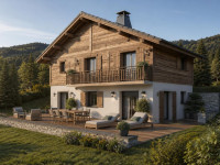 Maison neuve à  Saint-Sigismond (74300), 5 pièces